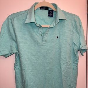 Turquoise Simply Southern Polo Shirt
